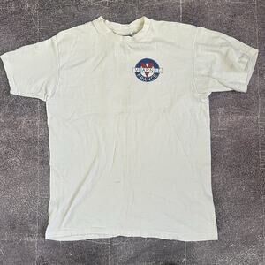 Men's Vintage 90's Vuarnet France Sunglasses White Promo T Shirt Tee Sz XL (VTG)